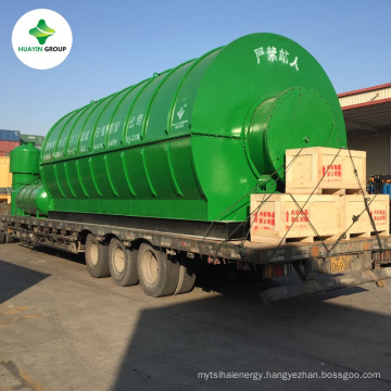 The Integrated Design Used/Waste Tire/Tyre /Plastic Recycling Pyrolysis To Oil Plant Sold to 44 Countries